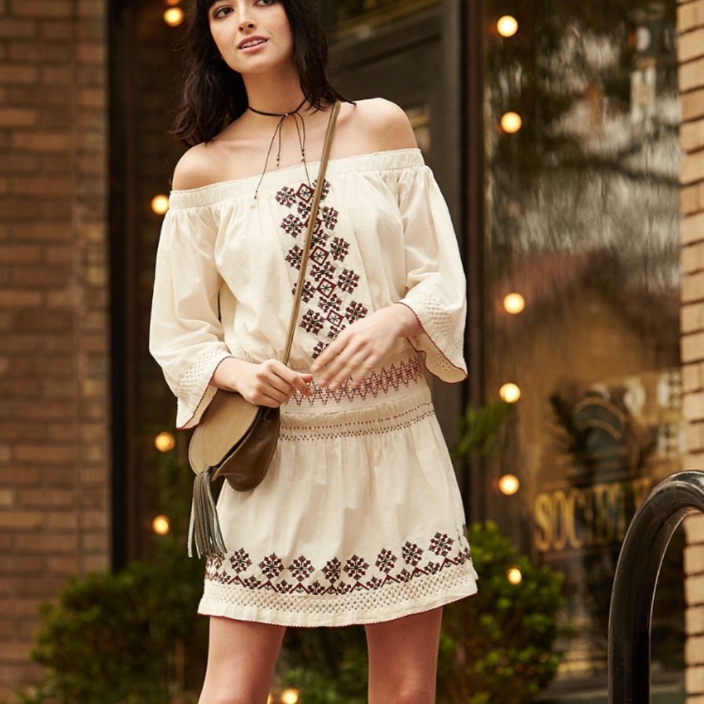 Tularosa Off the shoulder dress
